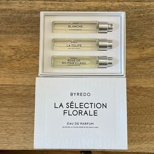 Byredo La Selection Florale Ray de parfum travel set.